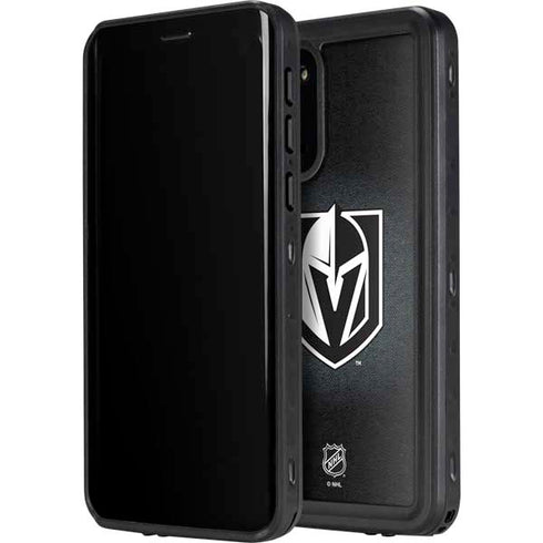 NHL Vegas Golden Knights Black Background Galaxy S20 Plus Waterproof Case