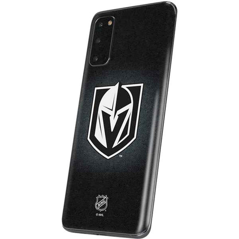 NHL Vegas Golden Knights Black Background Galaxy S20 Skin