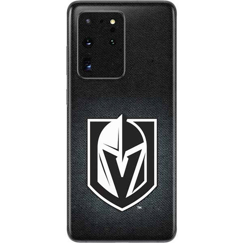 NHL Vegas Golden Knights Black Background Galaxy S20 Ultra 5G Skin
