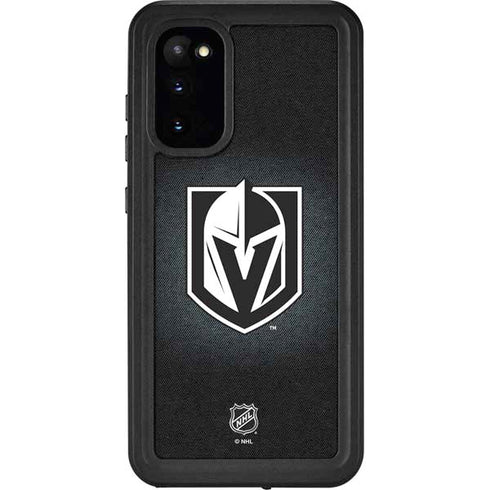 NHL Vegas Golden Knights Black Background Galaxy S20 Waterproof Case