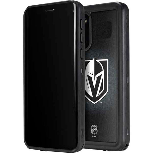 NHL Vegas Golden Knights Black Background Galaxy S20 Waterproof Case