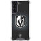 NHL Vegas Golden Knights Black Background Galaxy S21 5G Clear Case