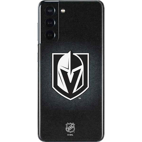 NHL Vegas Golden Knights Black Background Galaxy S21 5G Skin