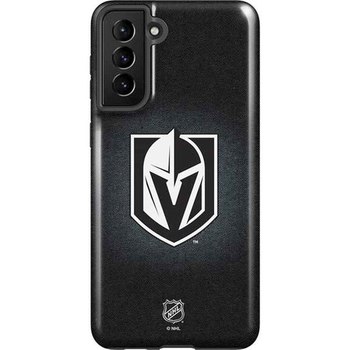 NHL Vegas Golden Knights Black Background Galaxy S21 FE Pro Case