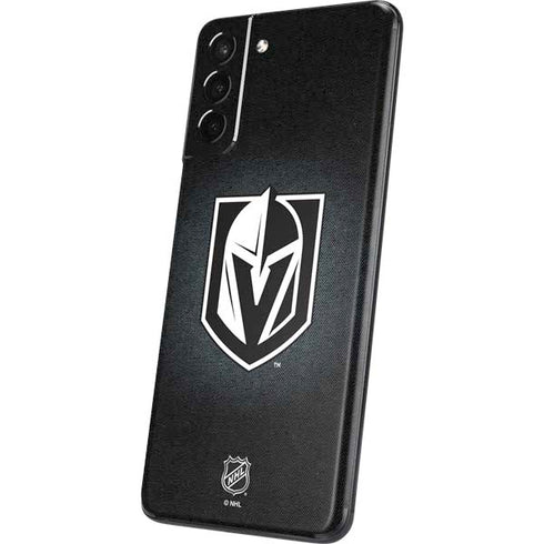 NHL Vegas Golden Knights Black Background Galaxy S21 Plus 5G Skin