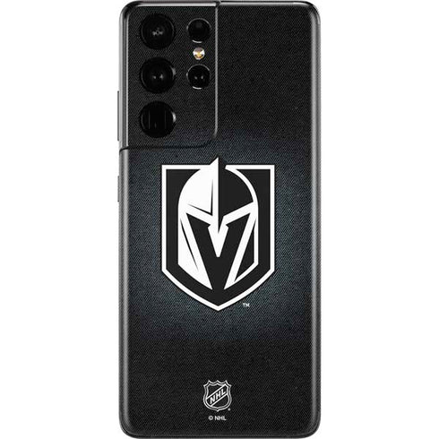 NHL Vegas Golden Knights Black Background Galaxy S21 Ultra 5G Skin