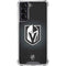 NHL Vegas Golden Knights Black Background Galaxy S22 Clear Case