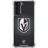 NHL Vegas Golden Knights Black Background Galaxy S22 Clear Case
