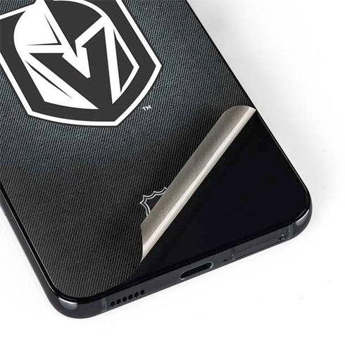 NHL Vegas Golden Knights Black Background Galaxy S22 Plus Skin