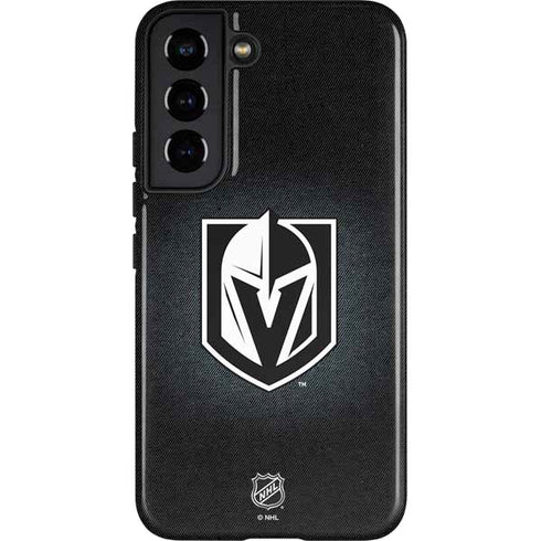 NHL Vegas Golden Knights Black Background Galaxy S22 Pro Case