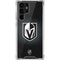 NHL Vegas Golden Knights Black Background Galaxy S22 Ultra Clear Case