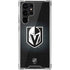NHL Vegas Golden Knights Black Background Galaxy S22 Ultra Clear Case