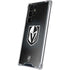 NHL Vegas Golden Knights Black Background Galaxy S22 Ultra Clear Case