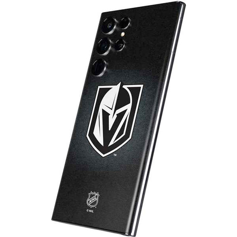 NHL Vegas Golden Knights Black Background Galaxy S22 Ultra Skin