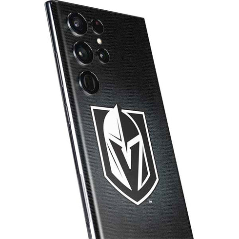 NHL Vegas Golden Knights Black Background Galaxy S22 Ultra Skin