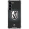 NHL Vegas Golden Knights Black Background Galaxy S23 Clear Case
