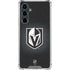 NHL Vegas Golden Knights Black Background Galaxy S23 FE Clear Case
