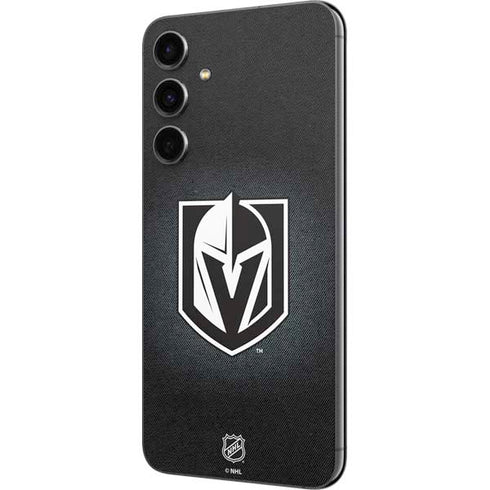 NHL Vegas Golden Knights Black Background Galaxy S23 FE Skin