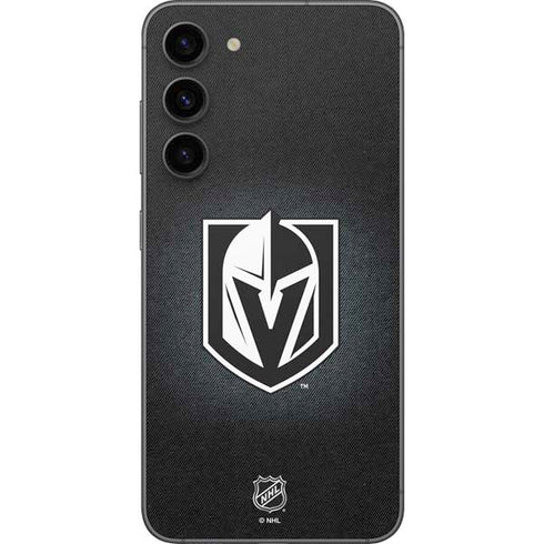 NHL Vegas Golden Knights Black Background Galaxy S23 Plus Skin