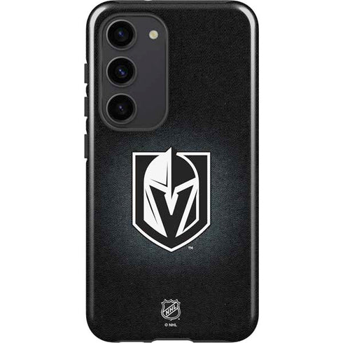 NHL Vegas Golden Knights Black Background Galaxy S23 Pro Case