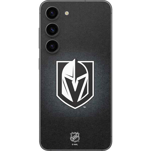 NHL Vegas Golden Knights Black Background Galaxy S23 Skin