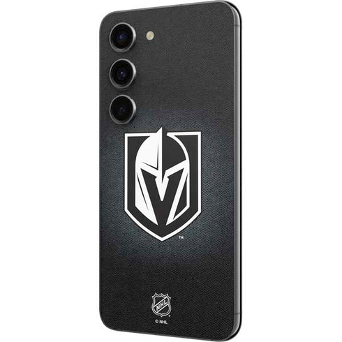 NHL Vegas Golden Knights Black Background Galaxy S23 Skin