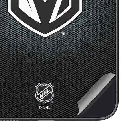 NHL Vegas Golden Knights Black Background Galaxy S23 Skin