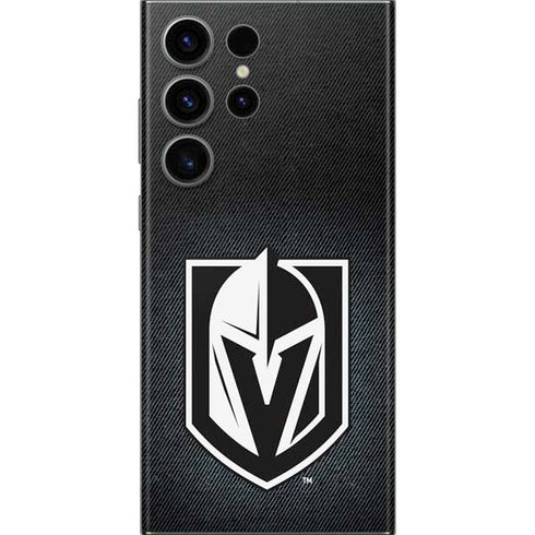 NHL Vegas Golden Knights Black Background Galaxy S23 Ultra Skin