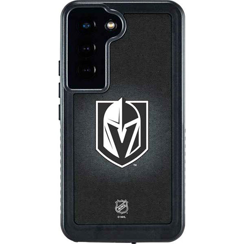 NHL Vegas Golden Knights Black Background Galaxy S23 Waterproof Case