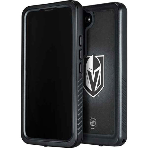 NHL Vegas Golden Knights Black Background Galaxy S23 Waterproof Case
