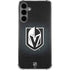 NHL Vegas Golden Knights Black Background Galaxy S24 Plus Clear Case