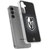NHL Vegas Golden Knights Black Background Galaxy S24 Plus Clear Case