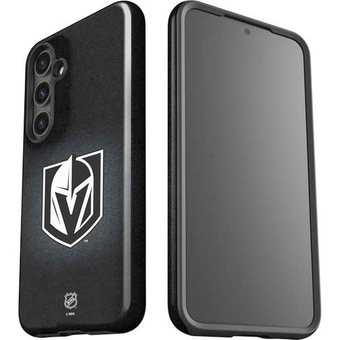 NHL Vegas Golden Knights Black Background Galaxy S24 Plus Impact Case