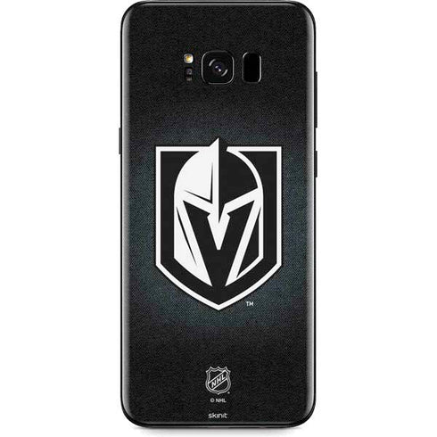 NHL Vegas Golden Knights Black Background Galaxy S8 Plus Skin