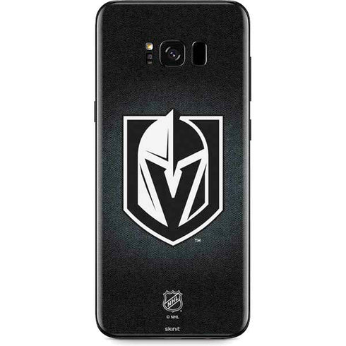 NHL Vegas Golden Knights Black Background Galaxy S8 Skin
