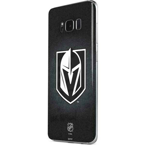 NHL Vegas Golden Knights Black Background Galaxy S8 Skin