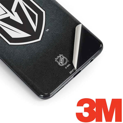 NHL Vegas Golden Knights Black Background Galaxy S9 Plus Skin