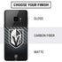 NHL Vegas Golden Knights Black Background Galaxy S9 Skin