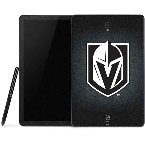 NHL Vegas Golden Knights Black Background Samsung Galaxy Tab Skin