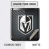 NHL Vegas Golden Knights Black Background Galaxy Z Flip Skin
