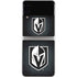 NHL Vegas Golden Knights Black Background Galaxy Z Flip3 5G Skin