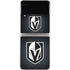 NHL Vegas Golden Knights Black Background Galaxy Z Flip4 5G Skin