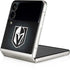 NHL Vegas Golden Knights Black Background Galaxy Z Flip4 5G Skin