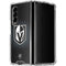 NHL Vegas Golden Knights Black Background Galaxy Z Fold4 5G Clear Case