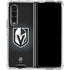 NHL Vegas Golden Knights Black Background Galaxy Z Fold4 5G Clear Case