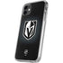 NHL Vegas Golden Knights Black Background iPhone 11 Clear Case