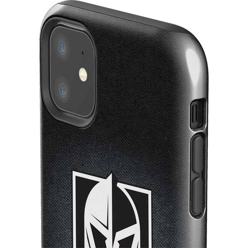 NHL Vegas Golden Knights Black Background iPhone 11 Impact Case