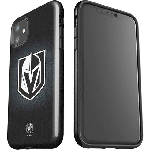 NHL Vegas Golden Knights Black Background iPhone 11 Impact Case