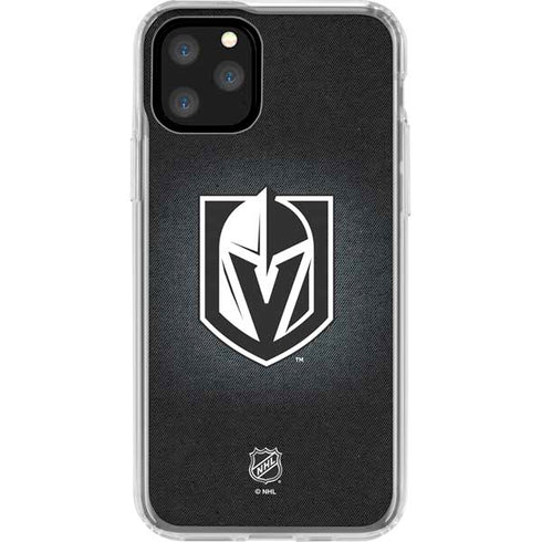 NHL Vegas Golden Knights Black Background iPhone 11 Pro Clear Case
