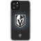 NHL Vegas Golden Knights Black Background iPhone 11 Pro Clear Case